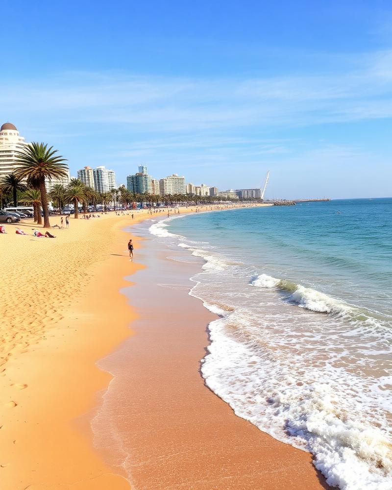 Taxi rides to Barceloneta Beach, Barcelona