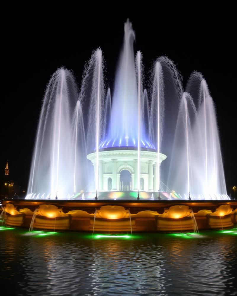 Taxi rides to Magic Fountain · Montjuïc, Barcelona