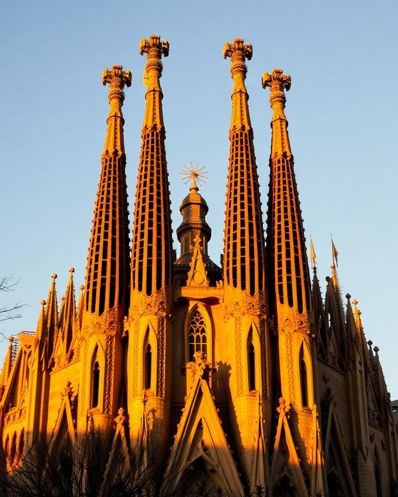 Taxi rides to Sagrada Família, Barcelona